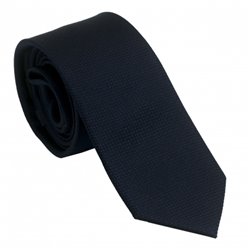 Hedvábná kravata Uomo Blue